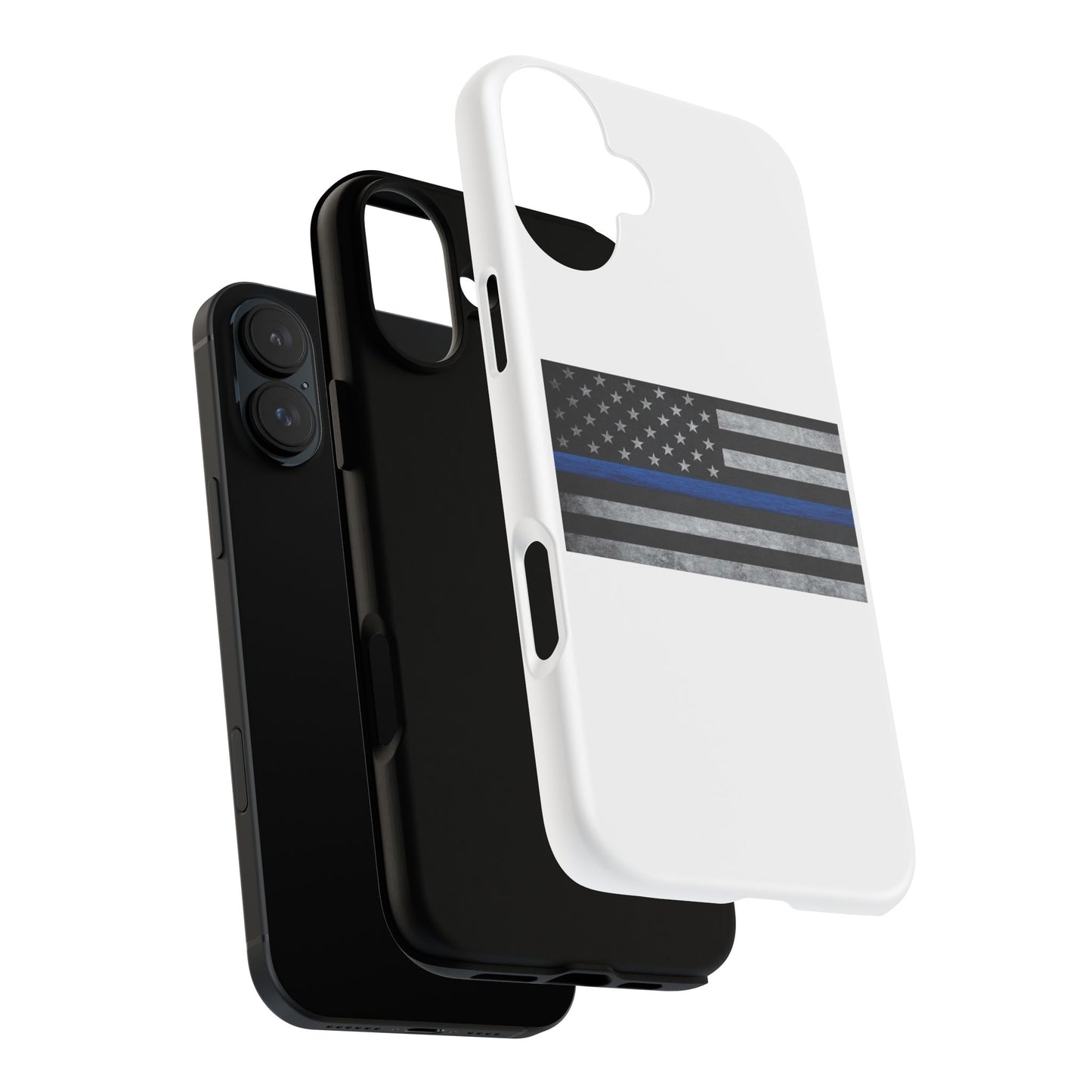 Phone Case - Support Police Flag Tough Case for Patriotic Americans