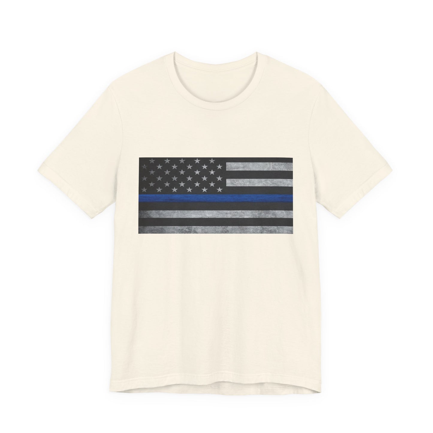 Blue Flag Protect Police T-Shirt, Thin Blue Line Shirt, Law Enforcement Gift, Police Support Tee, Back the Blue Shirt