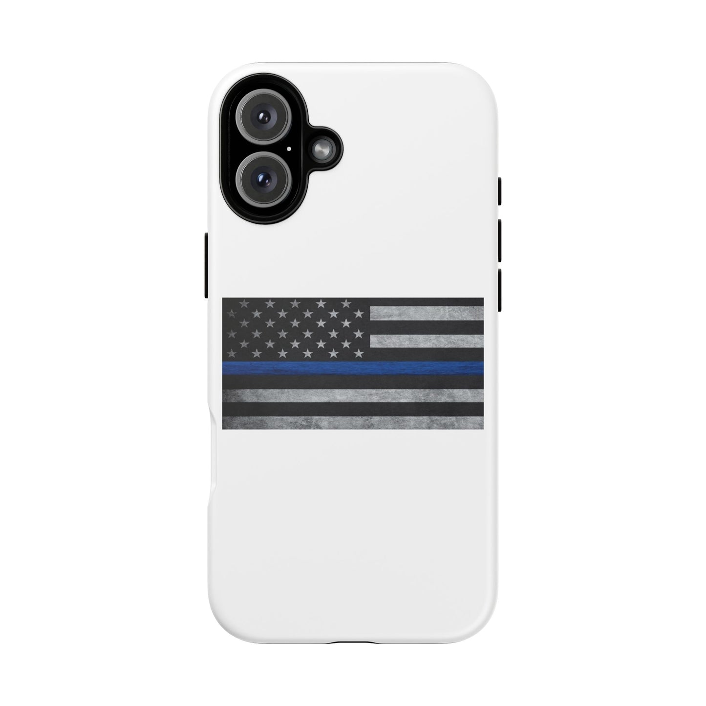 Phone Case - Support Police Flag Tough Case for Patriotic Americans