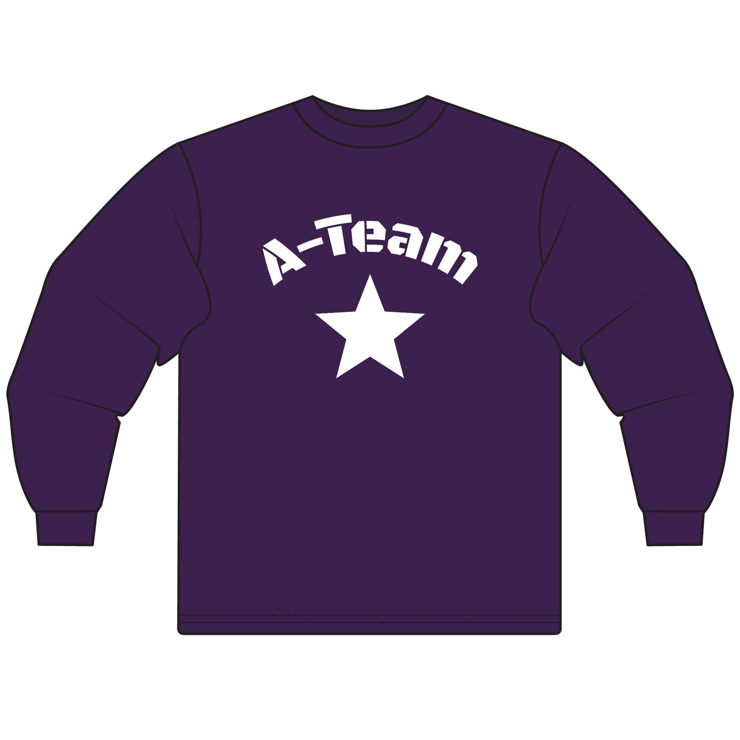 Unisex Long Sleeve - The
 A-Team T-Shirt