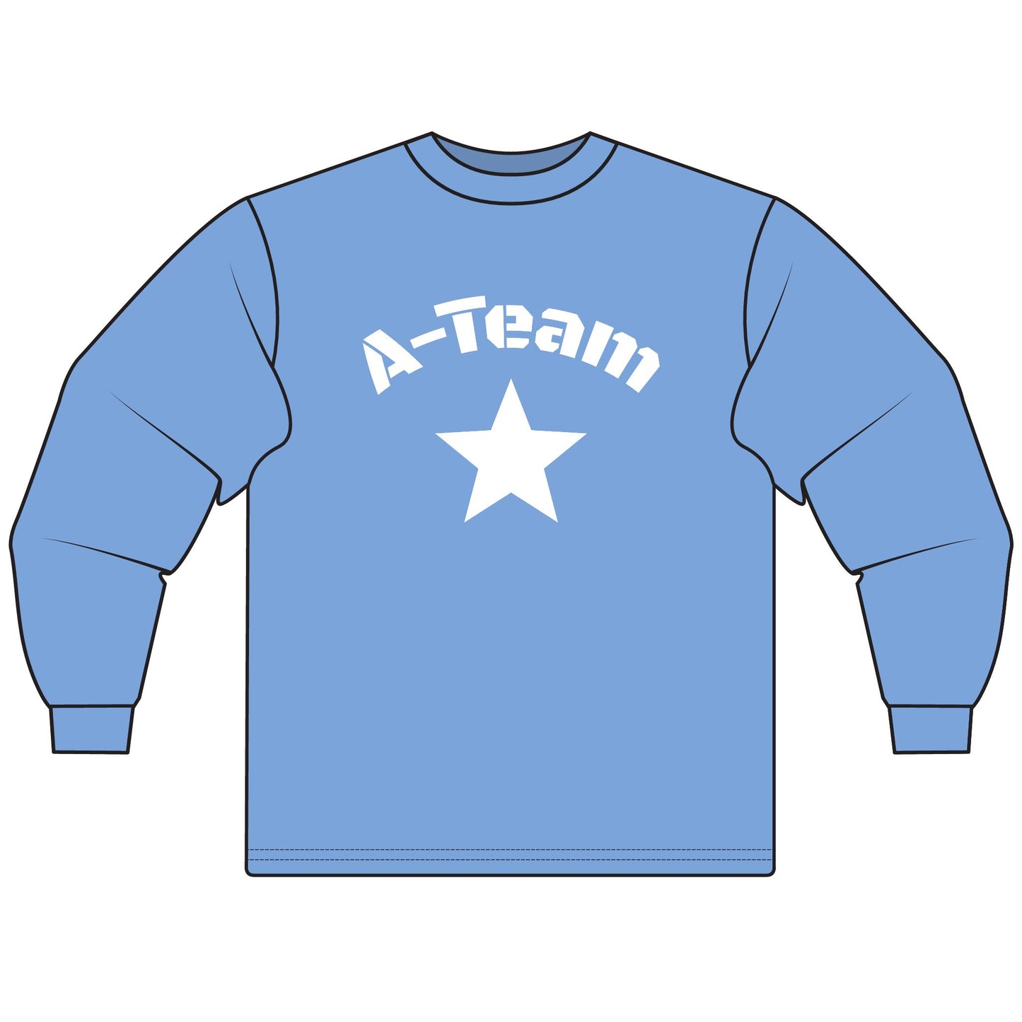 Unisex Long Sleeve - The
 A-Team T-Shirt