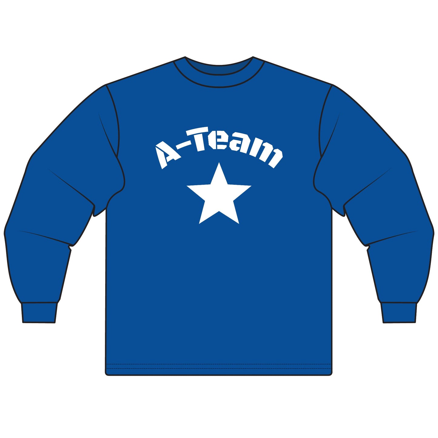 Unisex Long Sleeve - The
 A-Team T-Shirt