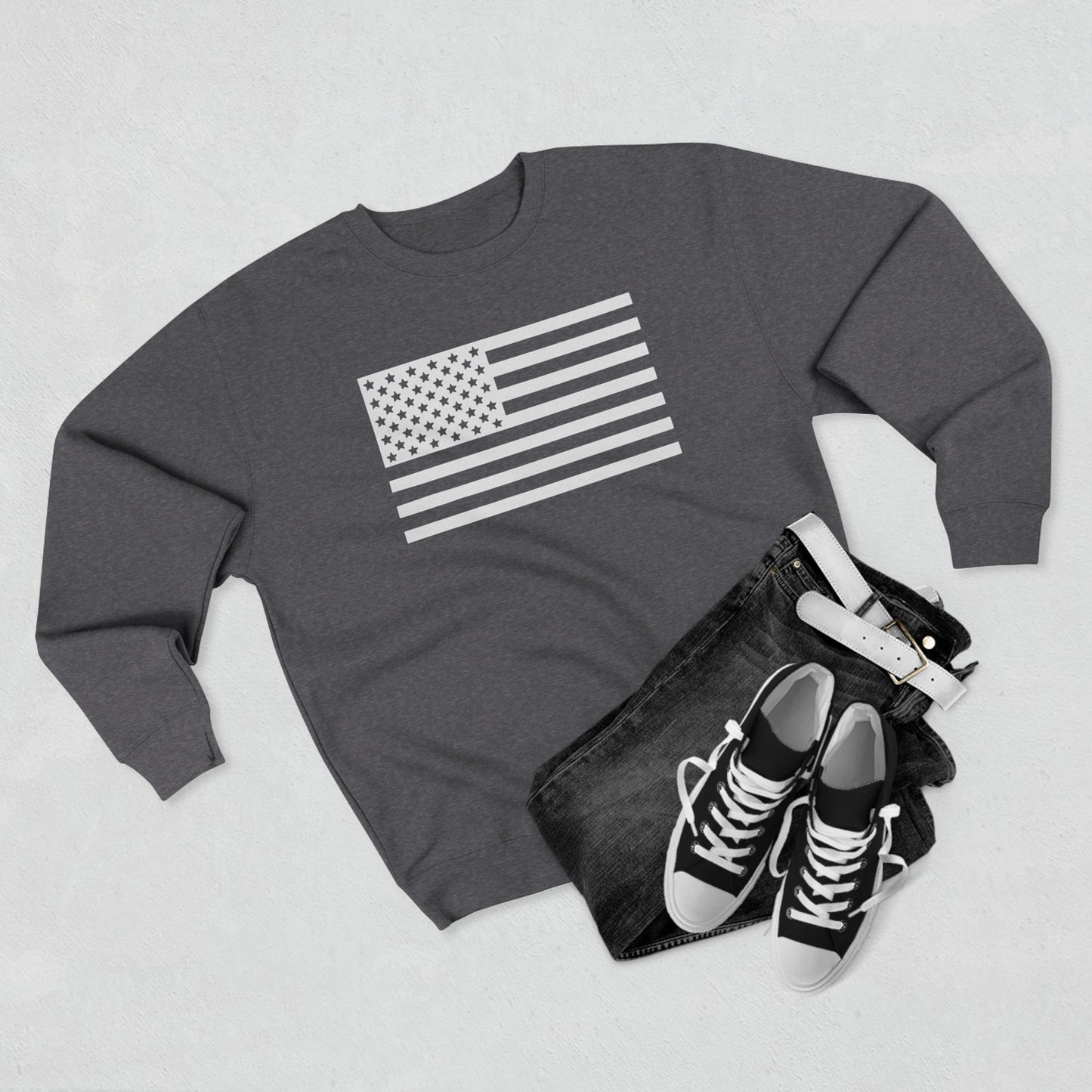 USA Flag Sweatshirt