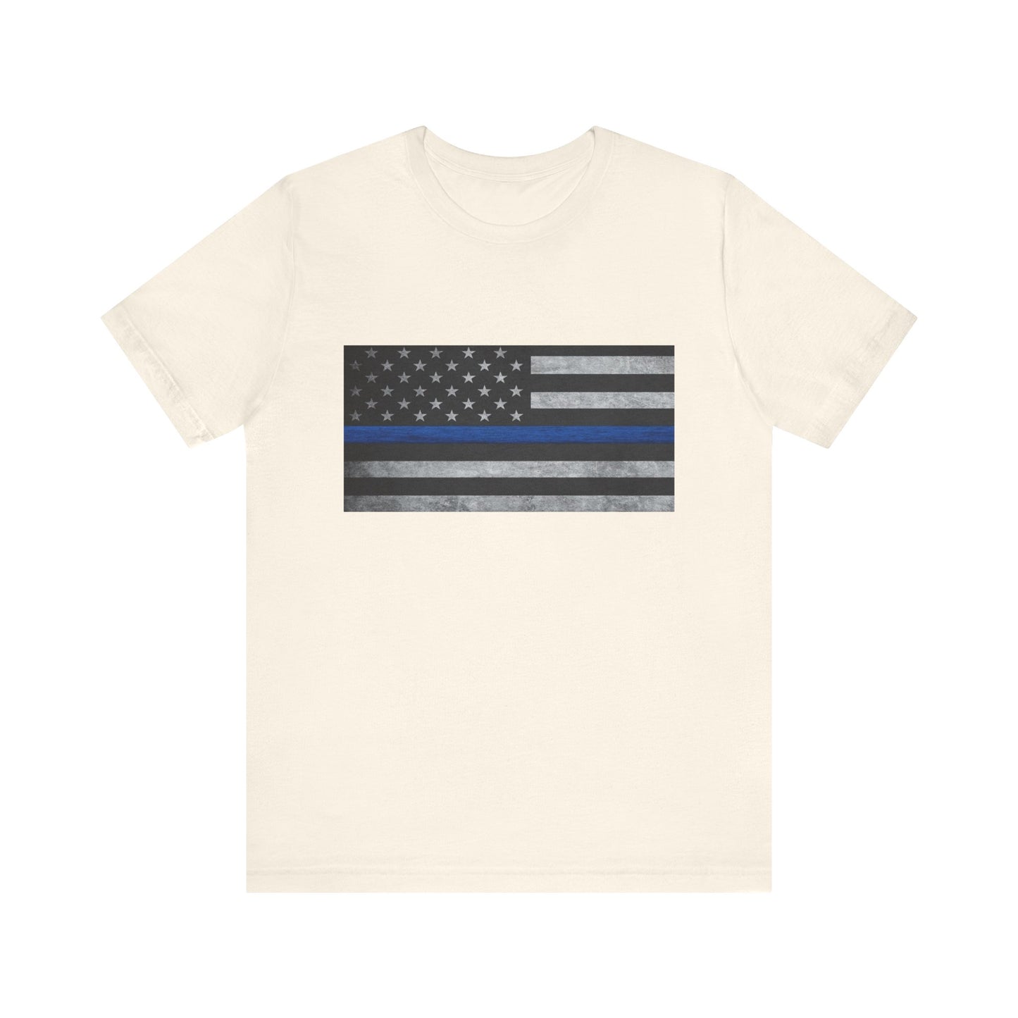 Blue Flag Protect Police T-Shirt, Thin Blue Line Shirt, Law Enforcement Gift, Police Support Tee, Back the Blue Shirt