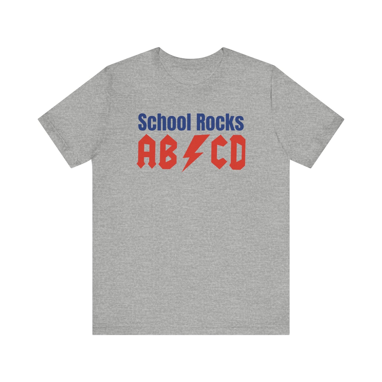 School Rocks Unisex Tee - Fun Graphic Shirt for Students, Back to School, Teacher Gift, Casual Wear, Youth Fashion