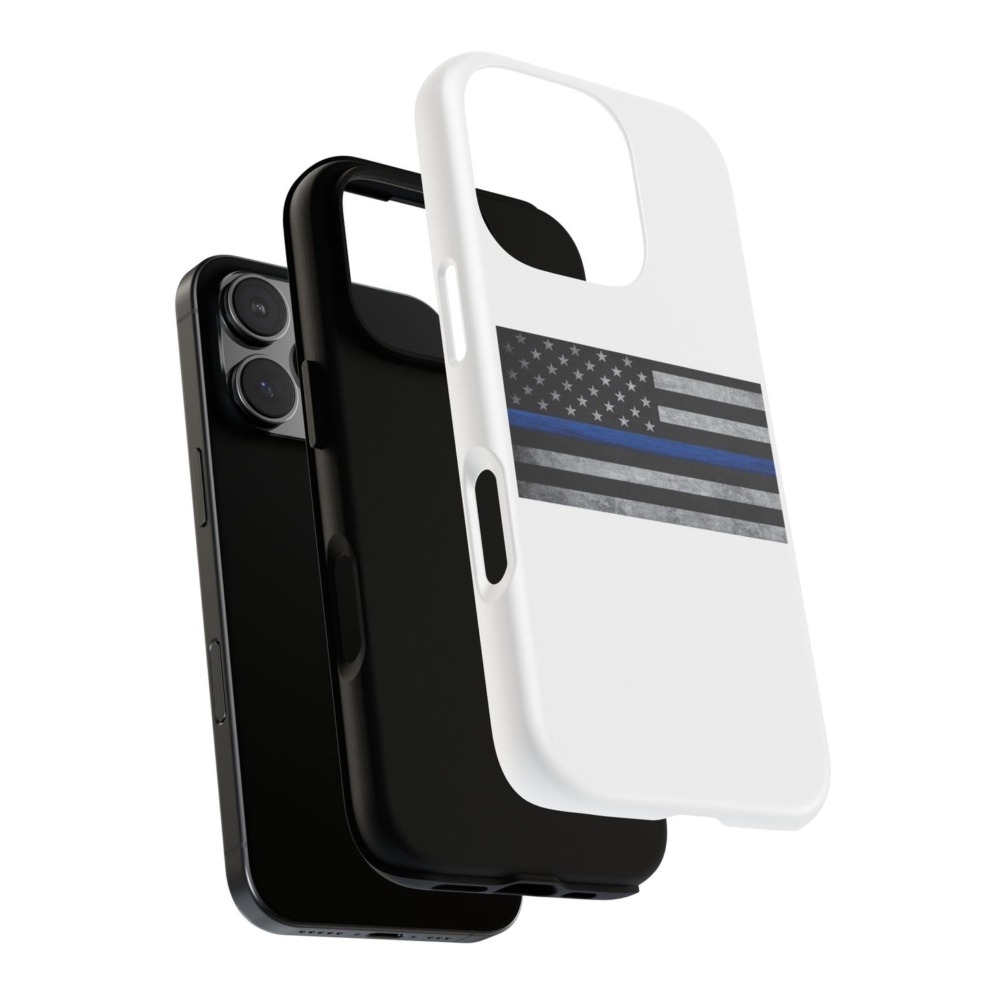 Phone Case - Support Police Flag Tough Case for Patriotic Americans
