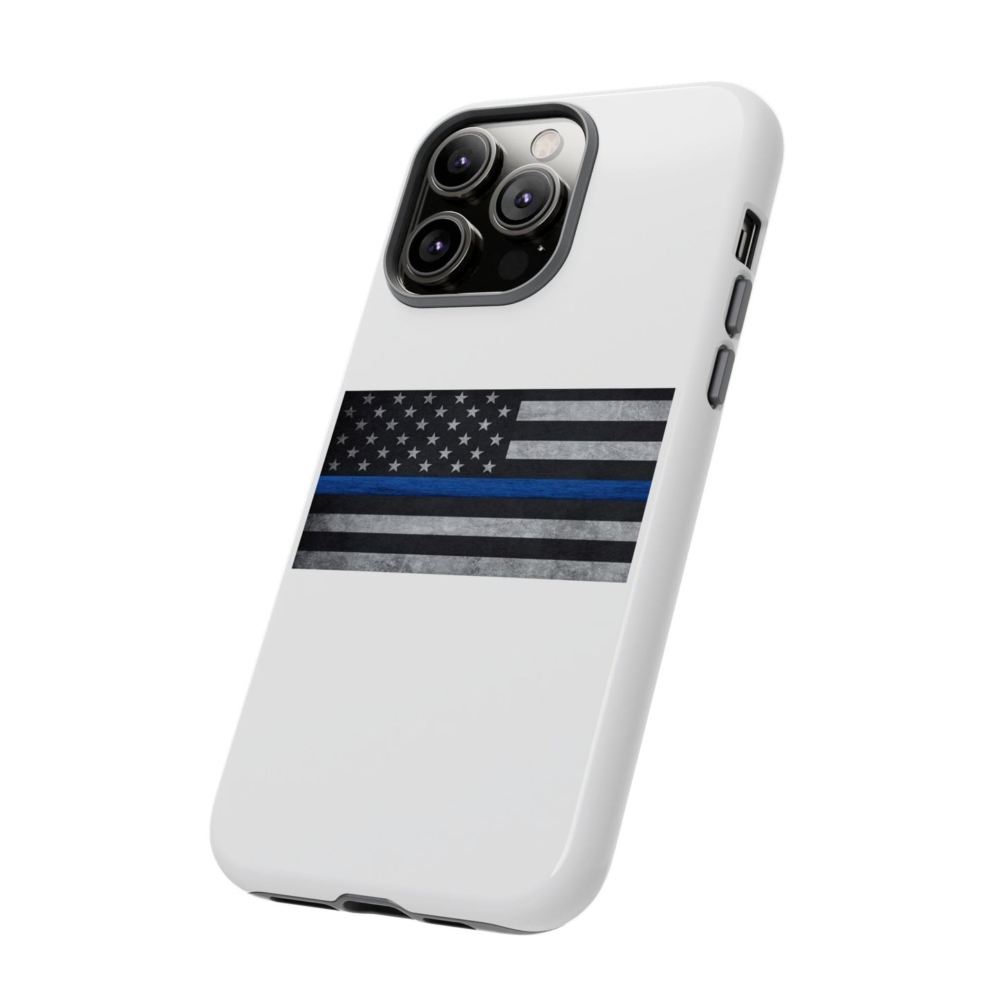 Phone Case - Support Police Flag Tough Case for Patriotic Americans