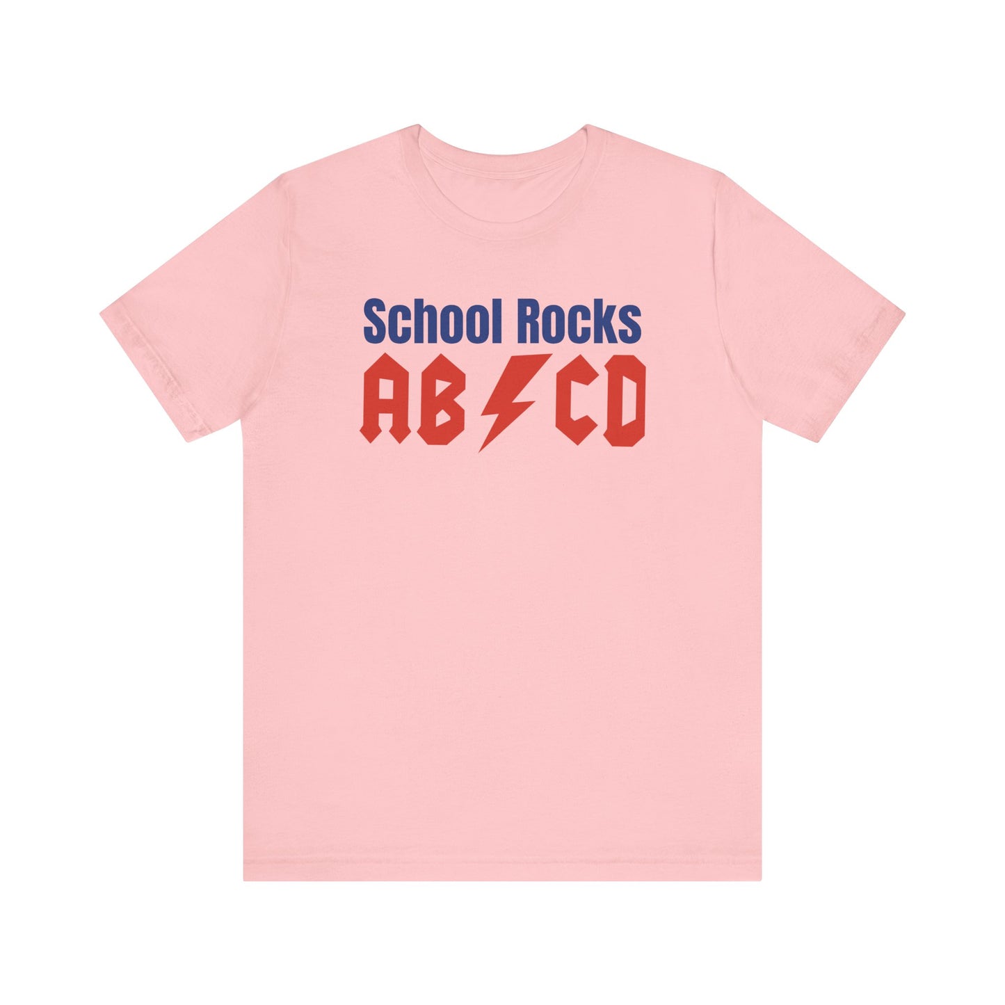 School Rocks Unisex Tee - Fun Graphic Shirt for Students, Back to School, Teacher Gift, Casual Wear, Youth Fashion