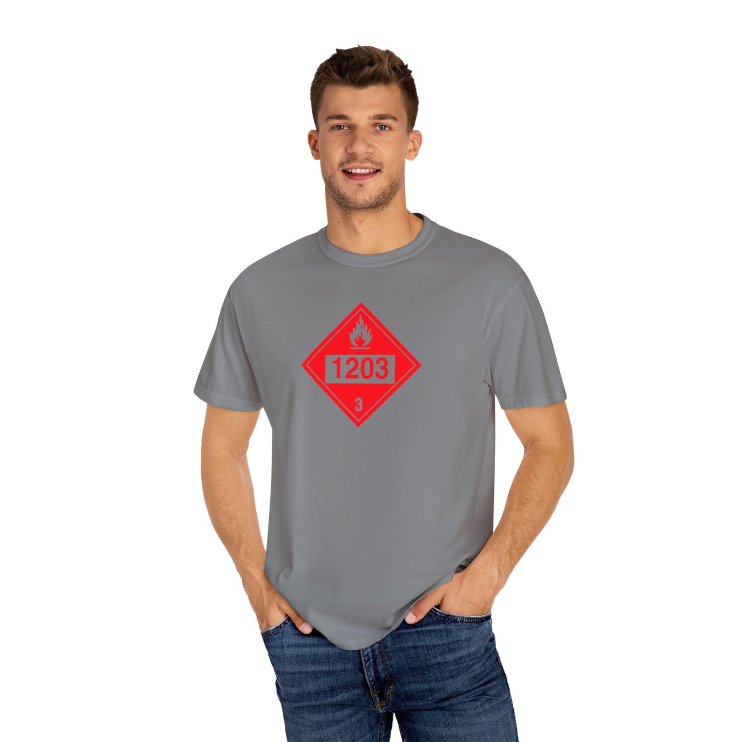 Gasoline Placard Unisex T-shirt