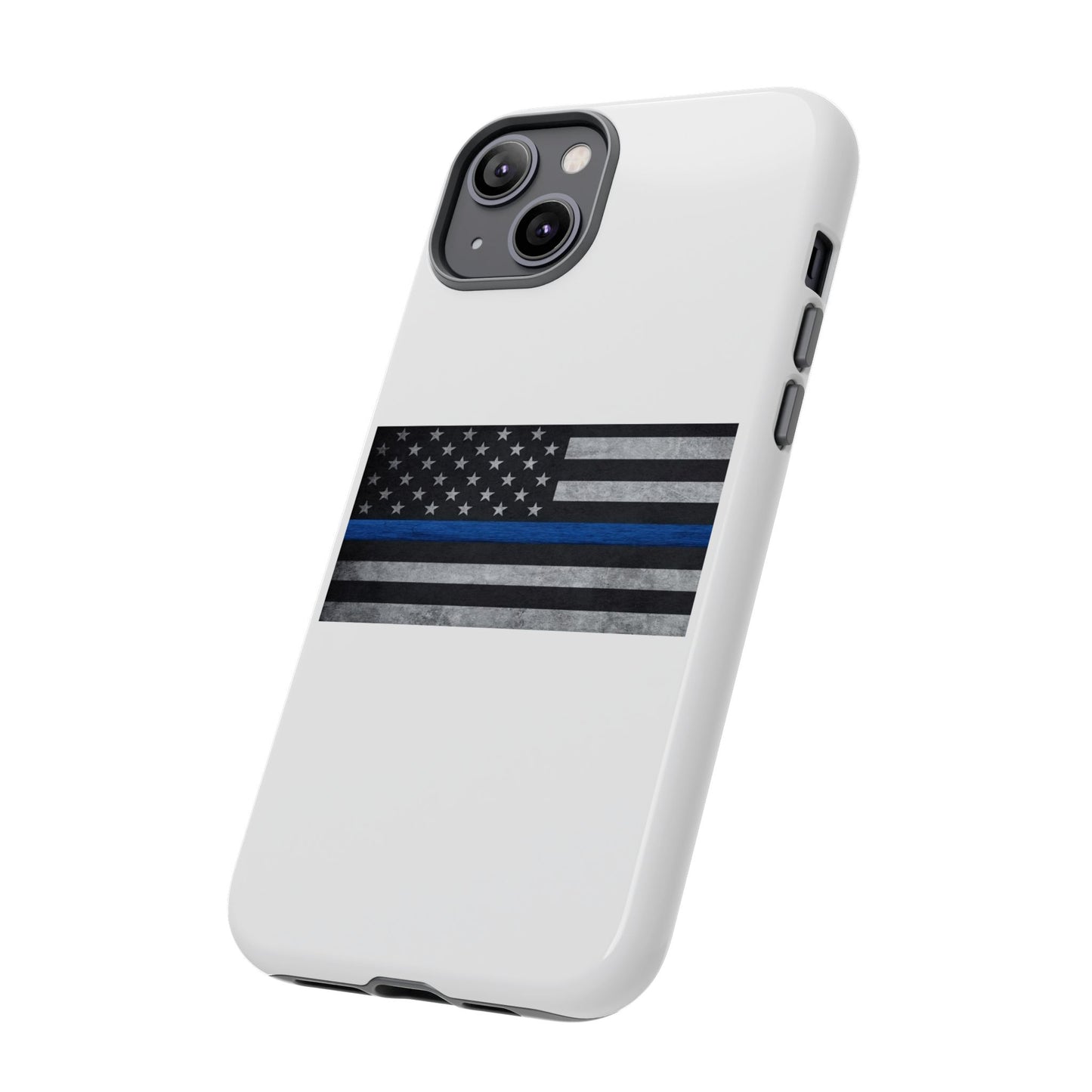 Phone Case - Support Police Flag Tough Case for Patriotic Americans