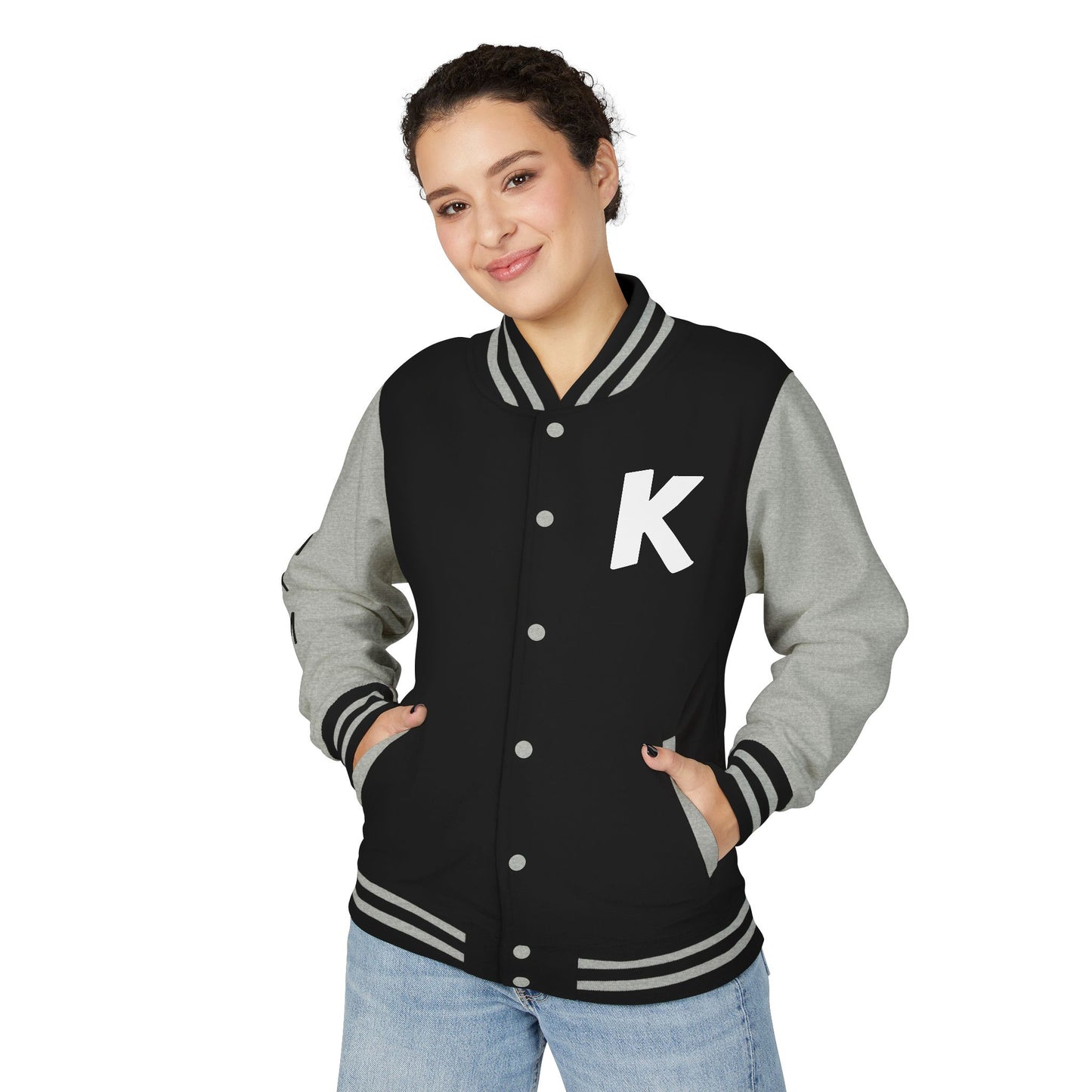 Unisex Heavyweight Letterman Jacket - Stylish Varsity Jacket, Casual Wear, Gifts for Students, Athletes, Team Spirit Apparel