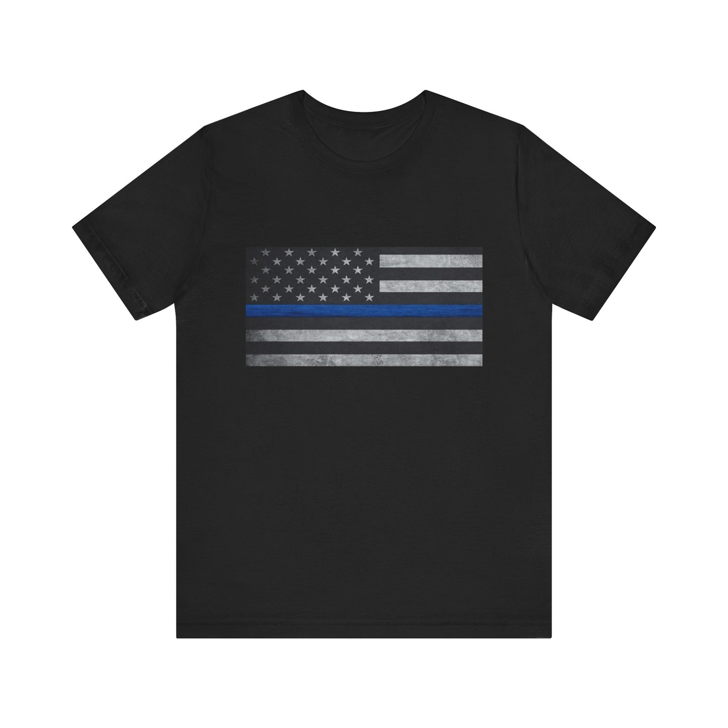Blue Flag Protect Police T-Shirt, Thin Blue Line Shirt, Law Enforcement Gift, Police Support Tee, Back the Blue Shirt