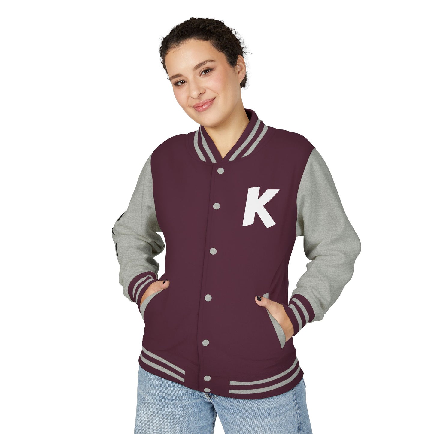 Unisex Heavyweight Letterman Jacket - Stylish Varsity Jacket, Casual Wear, Gifts for Students, Athletes, Team Spirit Apparel