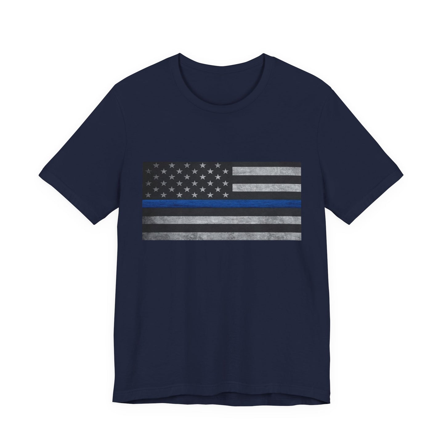 Blue Flag Protect Police T-Shirt, Thin Blue Line Shirt, Law Enforcement Gift, Police Support Tee, Back the Blue Shirt