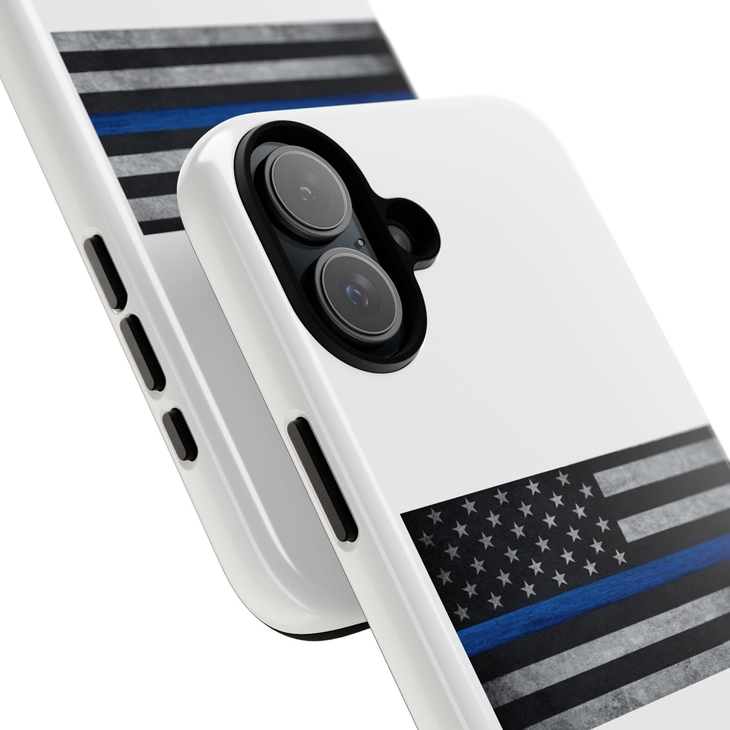 Phone Case - Support Police Flag Tough Case for Patriotic Americans