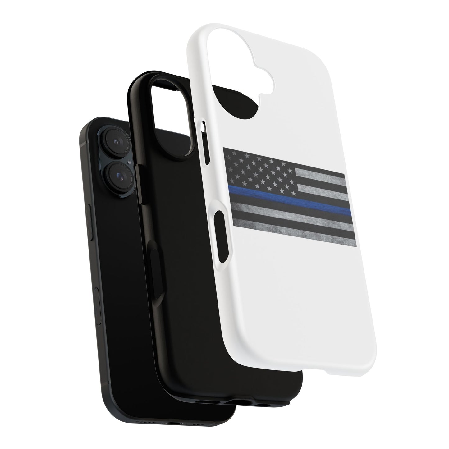 Phone Case - Support Police Flag Tough Case for Patriotic Americans