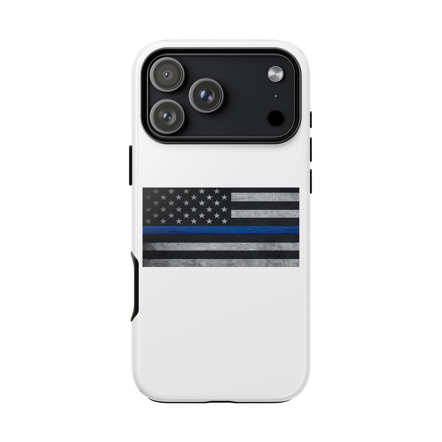 Phone Case - Support Police Flag Tough Case for Patriotic Americans