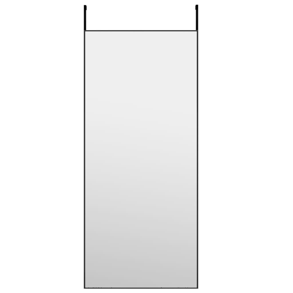 vidaXL Door Mirror Wall Mounted Mirror for Living Room Glass and Aluminum