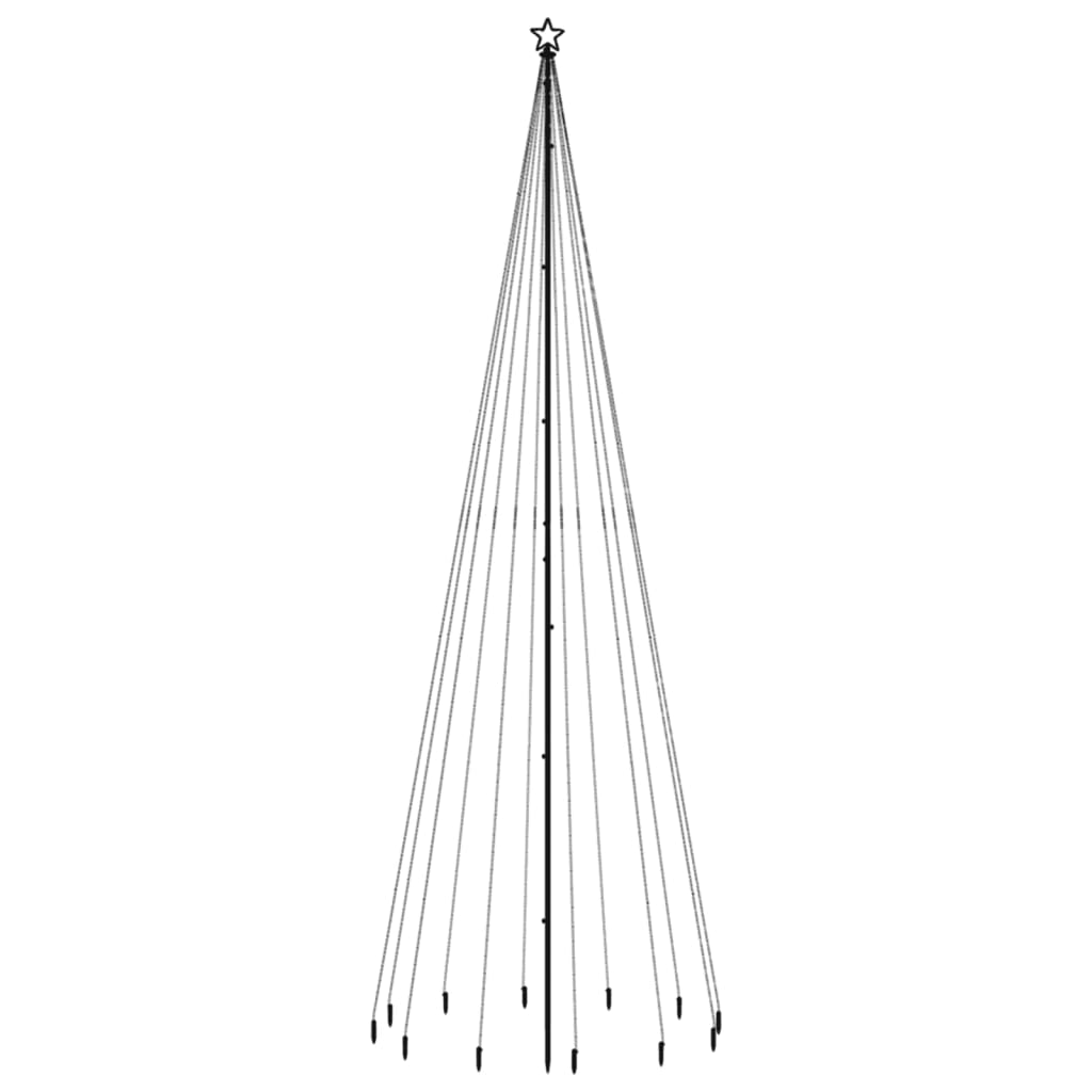 vidaXL Christmas Tree Decoration Holiday Xmas Tree Lights with Spikes LEDs