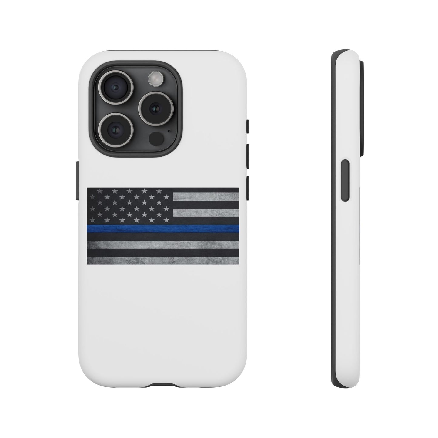 Phone Case - Support Police Flag Tough Case for Patriotic Americans