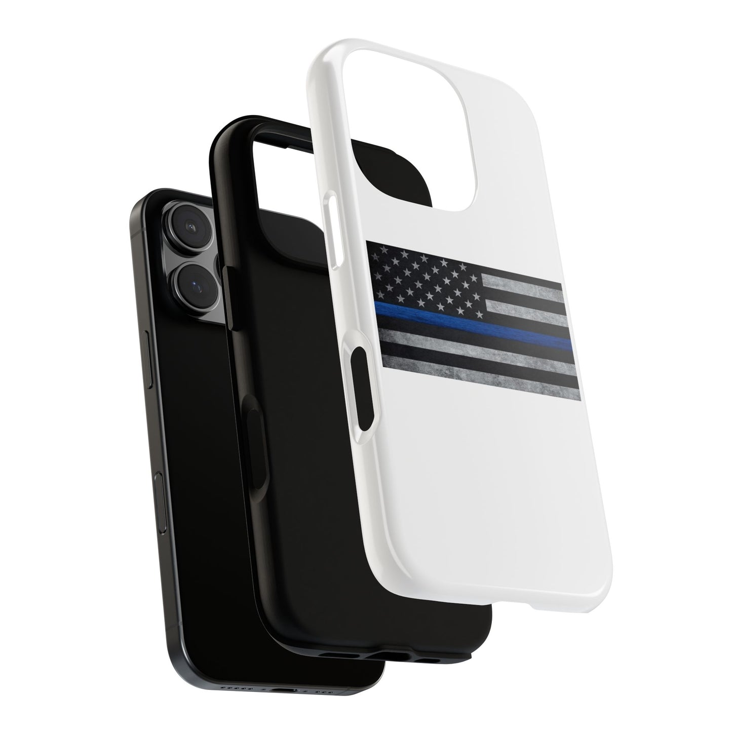 Phone Case - Support Police Flag Tough Case for Patriotic Americans