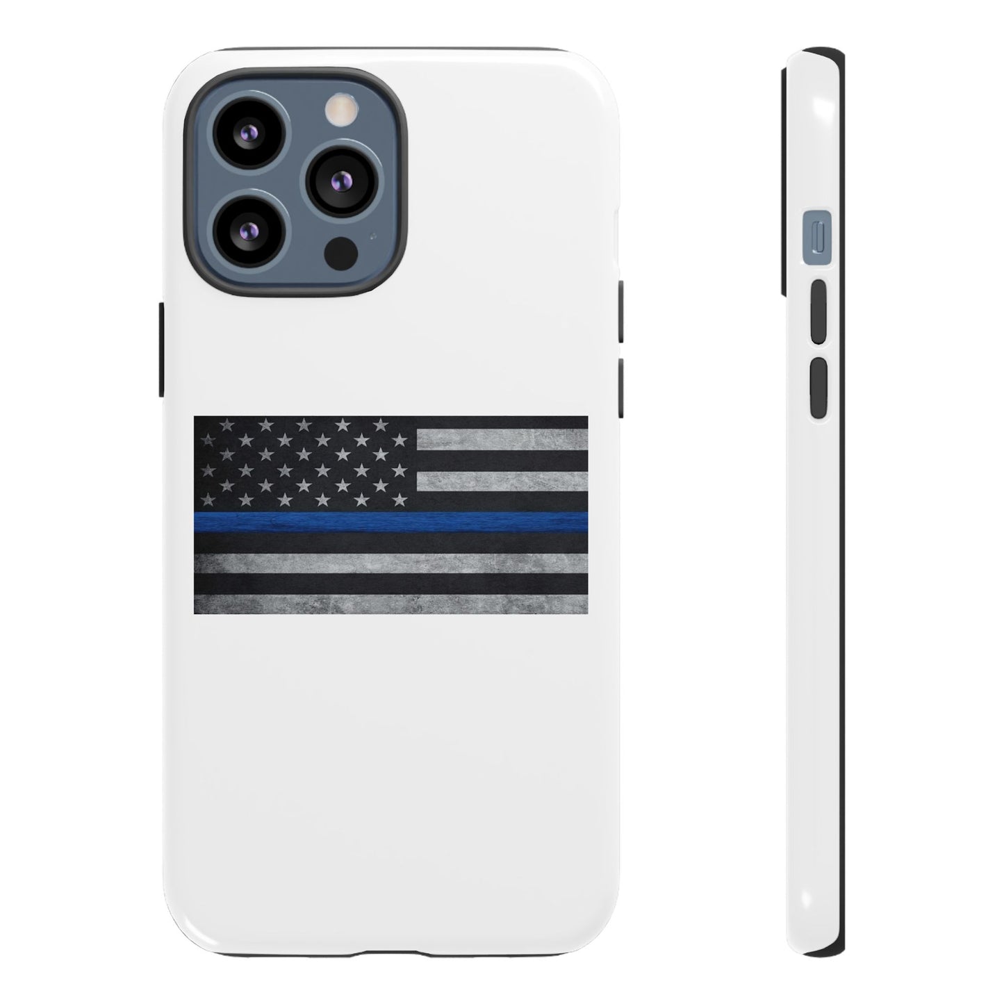 Phone Case - Support Police Flag Tough Case for Patriotic Americans