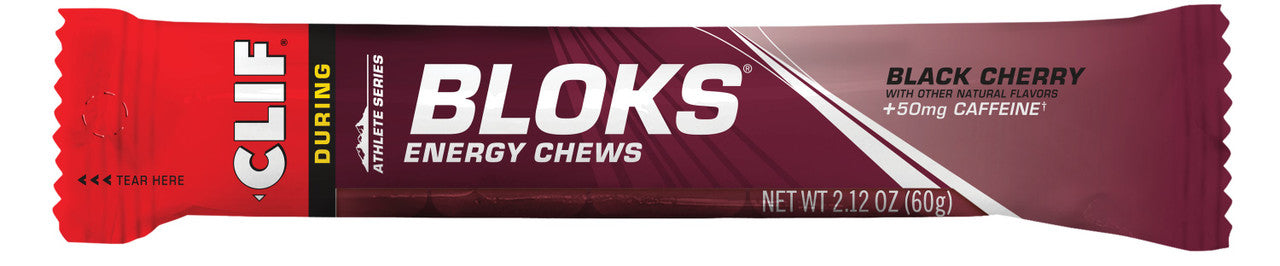 Clif Bar Black Cherry Clif Bar Shot Blok (18x2.1 Oz)