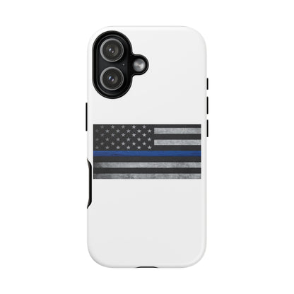 Phone Case - Support Police Flag Tough Case for Patriotic Americans