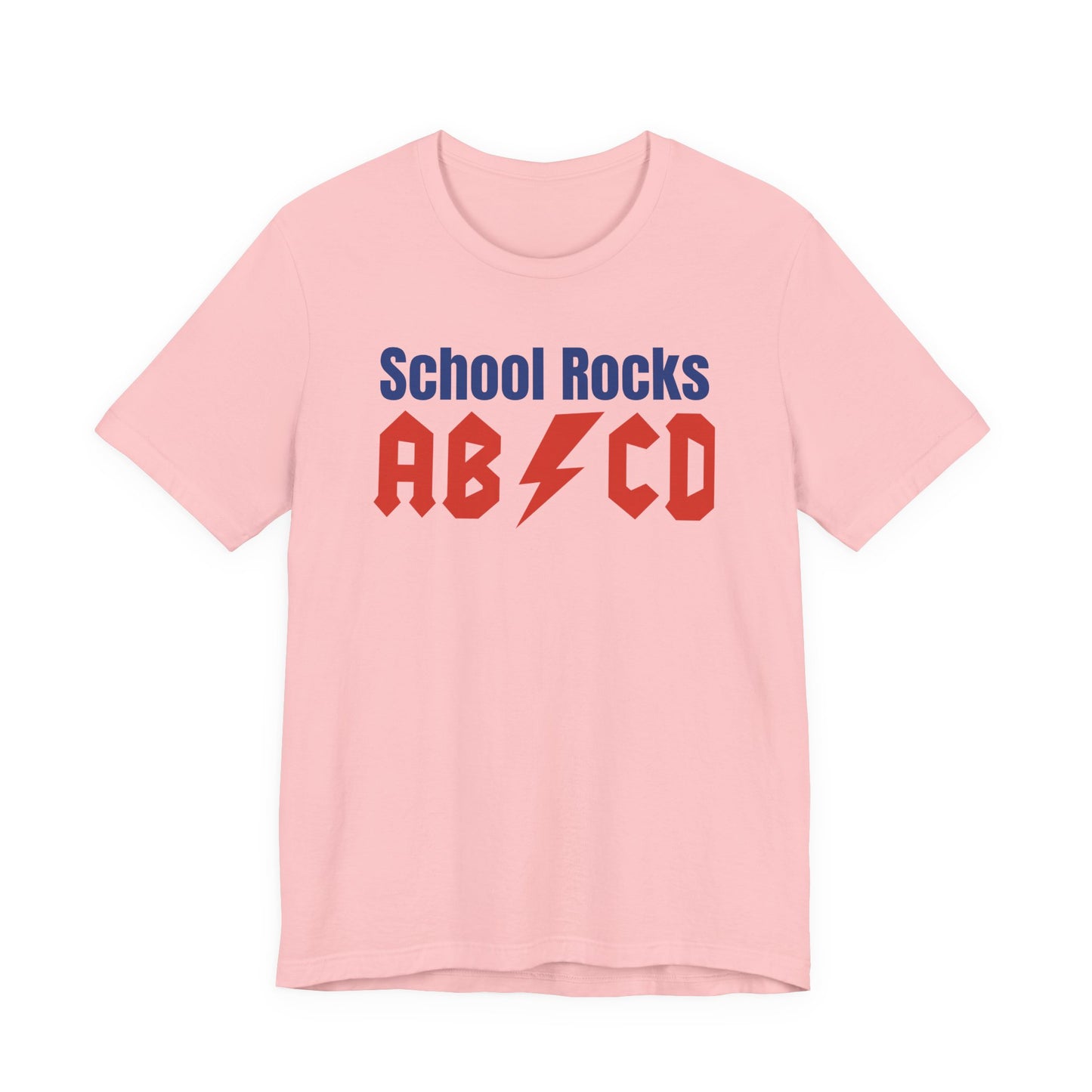 School Rocks Unisex Tee - Fun Graphic Shirt for Students, Back to School, Teacher Gift, Casual Wear, Youth Fashion