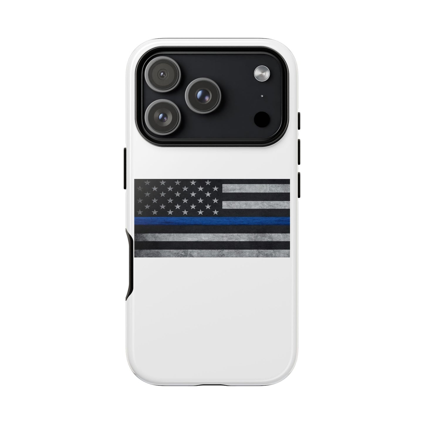 Phone Case - Support Police Flag Tough Case for Patriotic Americans