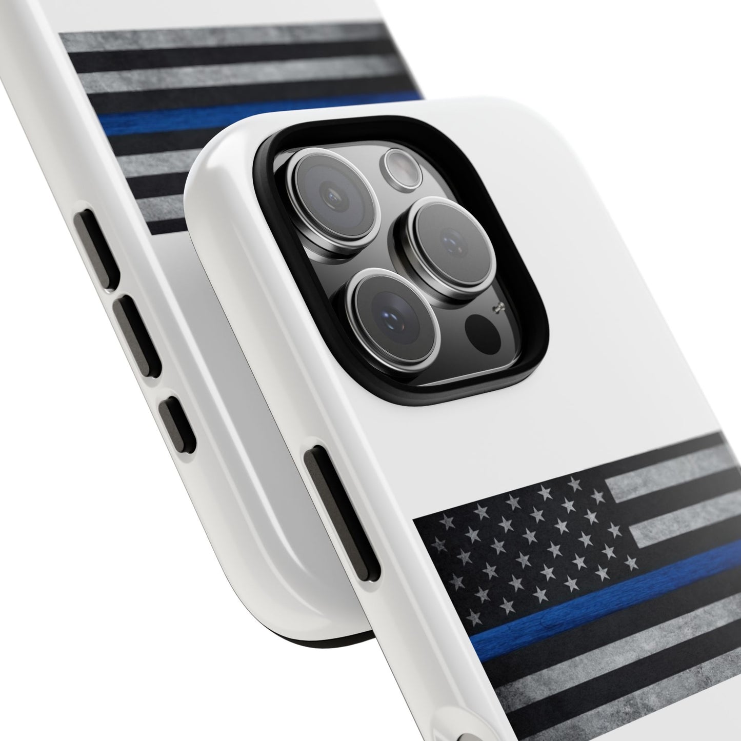 Phone Case - Support Police Flag Tough Case for Patriotic Americans
