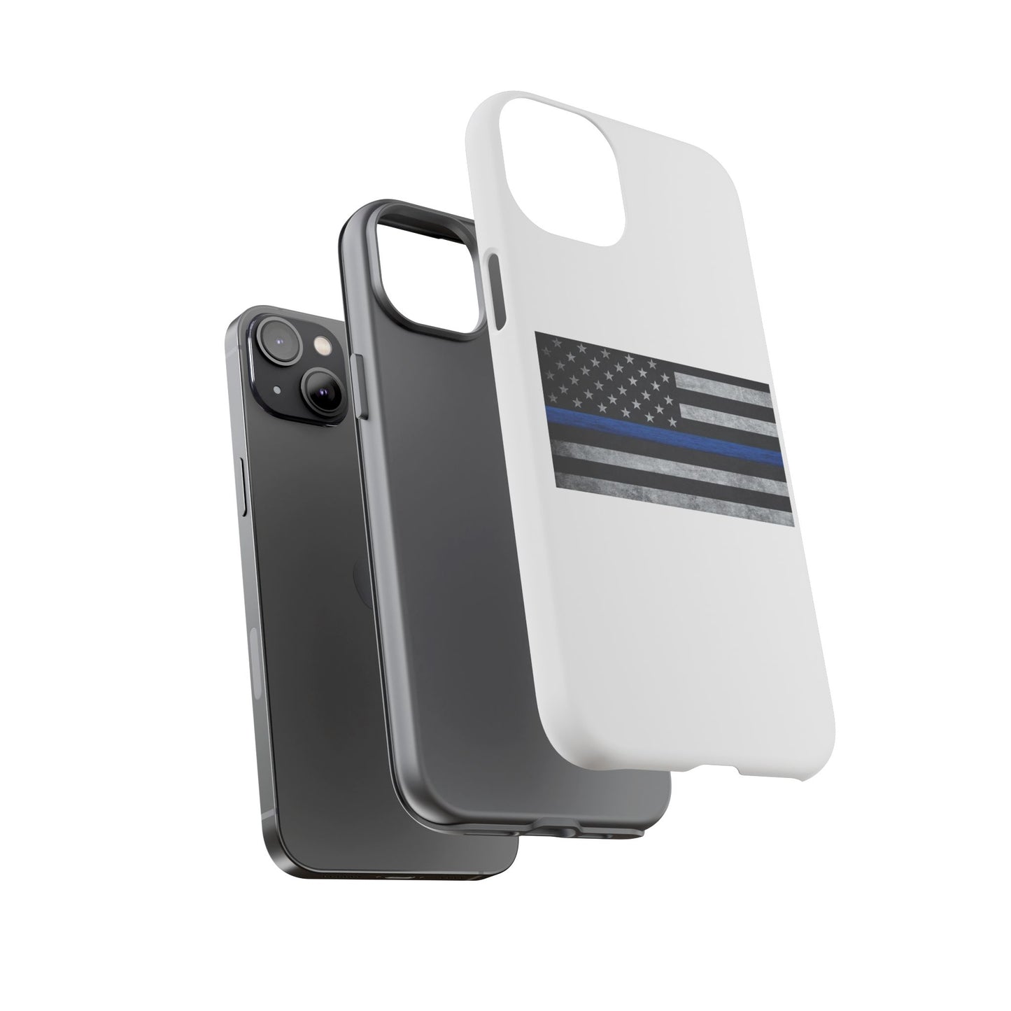 Phone Case - Support Police Flag Tough Case for Patriotic Americans