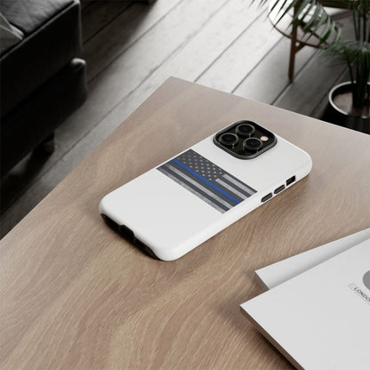 Phone Case - Support Police Flag Tough Case for Patriotic Americans