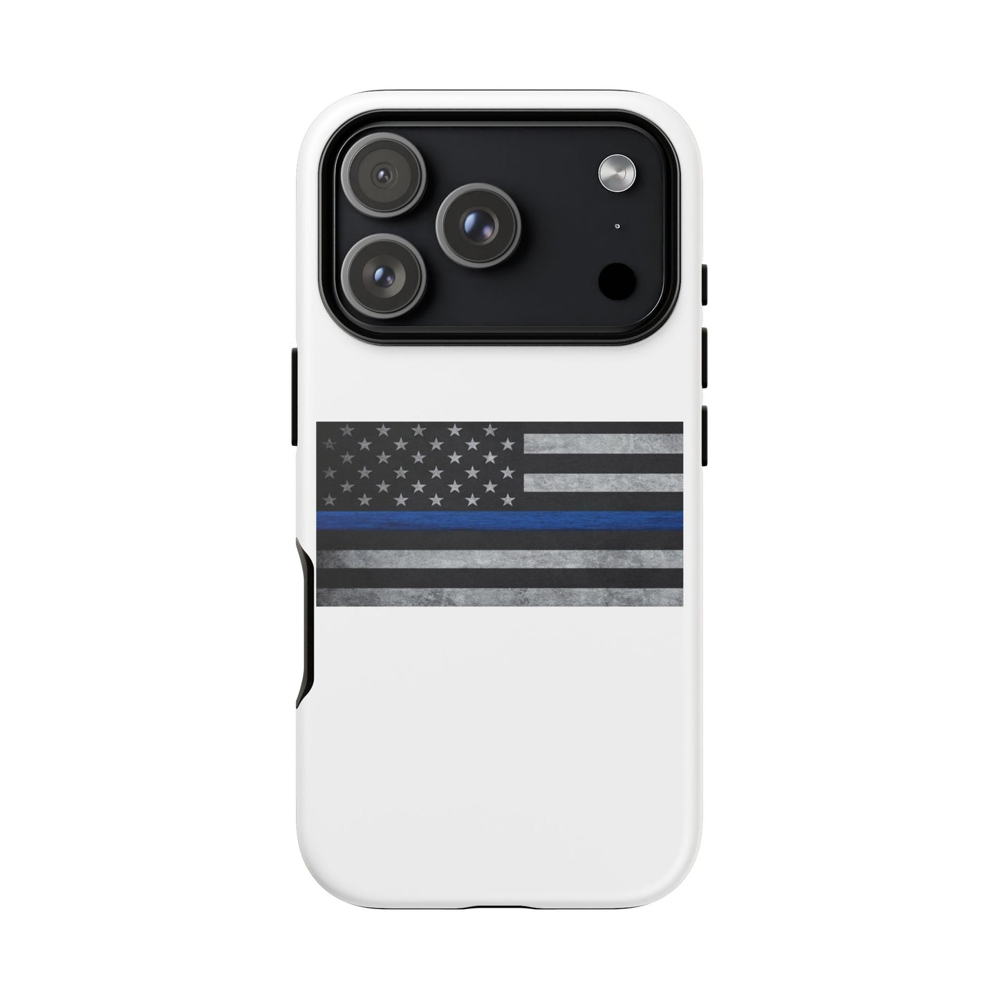 Phone Case - Support Police Flag Tough Case for Patriotic Americans