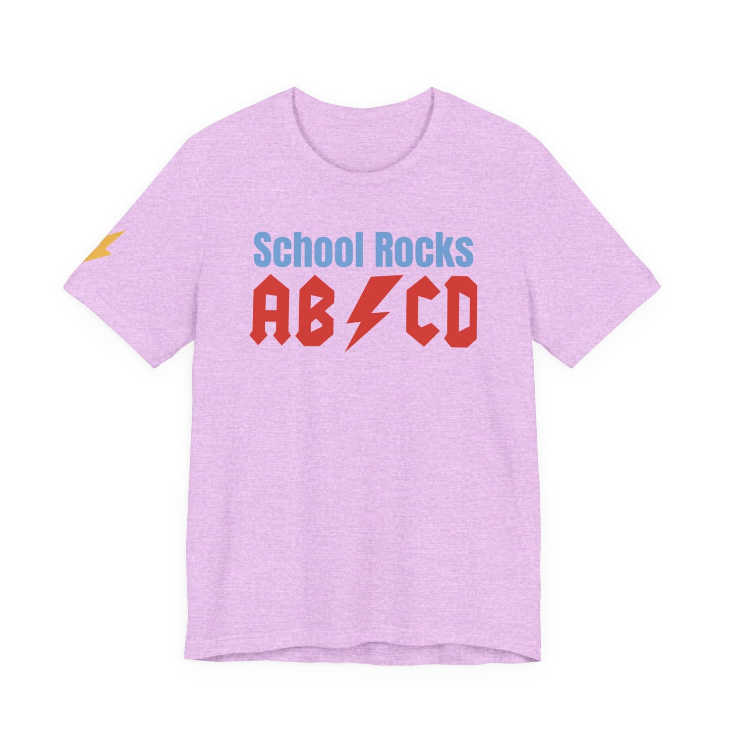 School Rocks Unisex Tee - Fun Graphic Shirt for Students, Back to School, Teacher Gift, Casual Wear, Youth Fashion