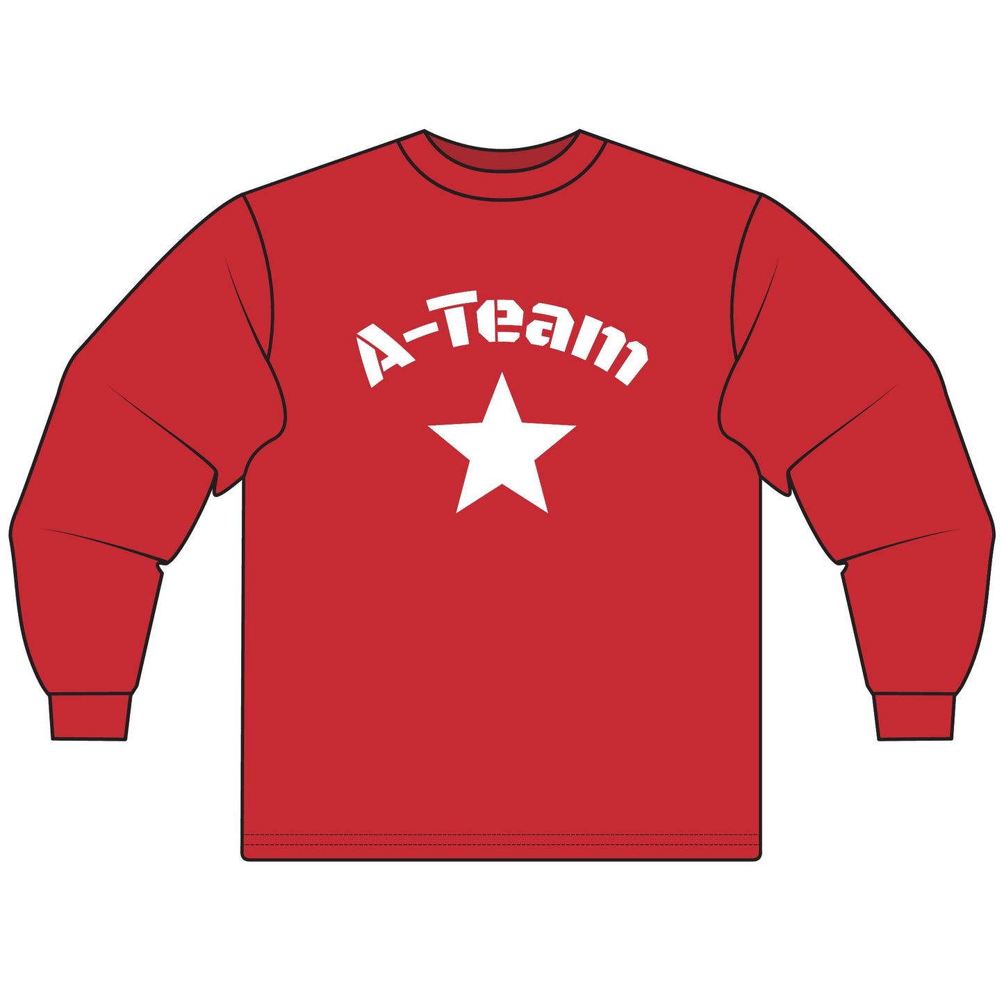 Unisex Long Sleeve - The
 A-Team T-Shirt
