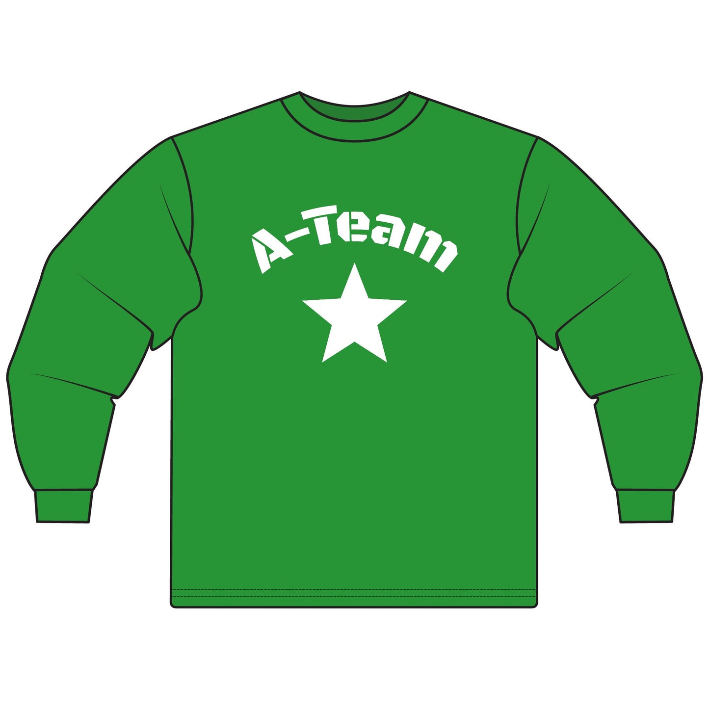 Unisex Long Sleeve - The
 A-Team T-Shirt