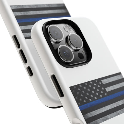 Phone Case - Support Police Flag Tough Case for Patriotic Americans