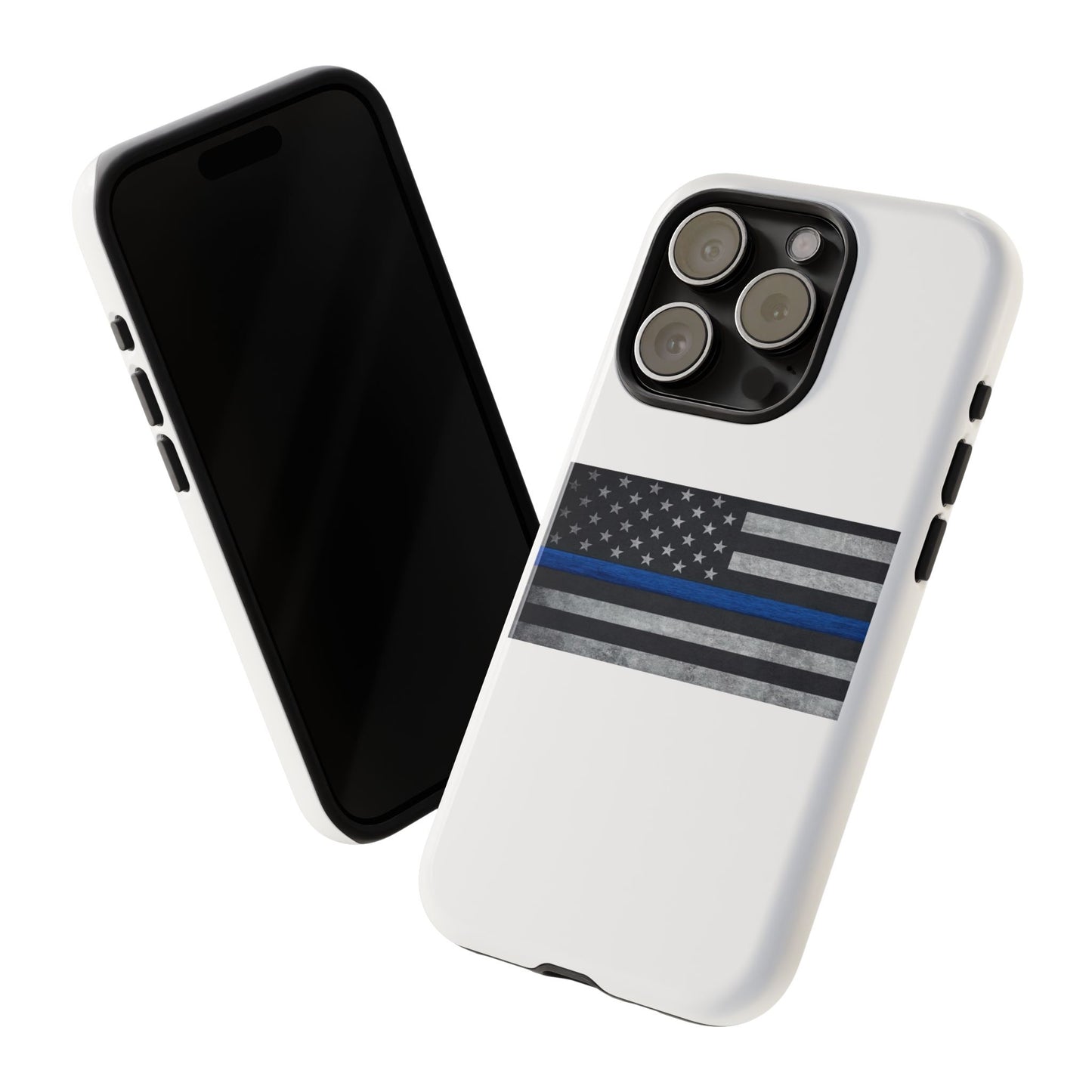 Phone Case - Support Police Flag Tough Case for Patriotic Americans