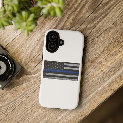 Phone Case - Support Police Flag Tough Case for Patriotic Americans