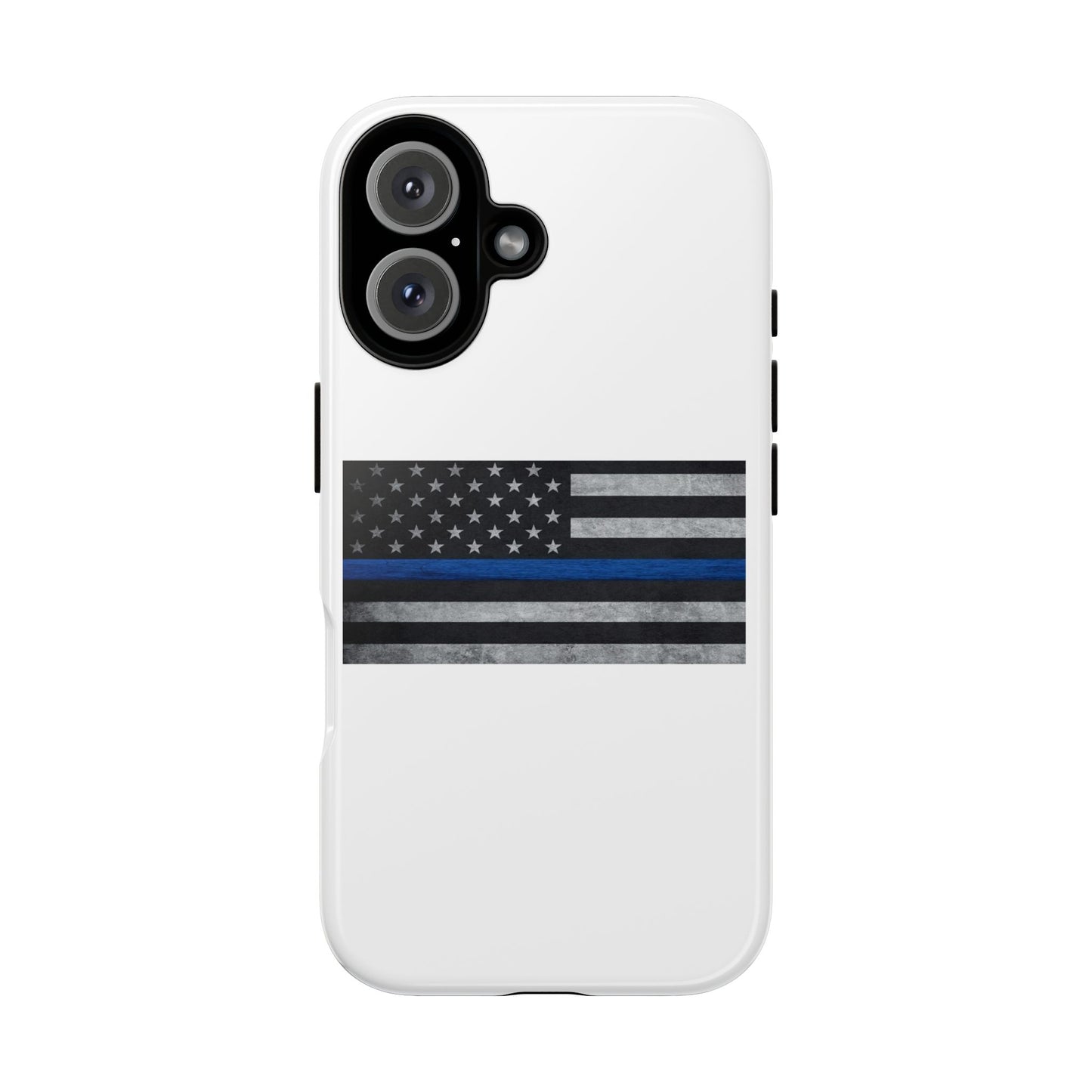 Phone Case - Support Police Flag Tough Case for Patriotic Americans