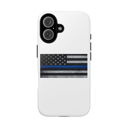 Phone Case - Support Police Flag Tough Case for Patriotic Americans