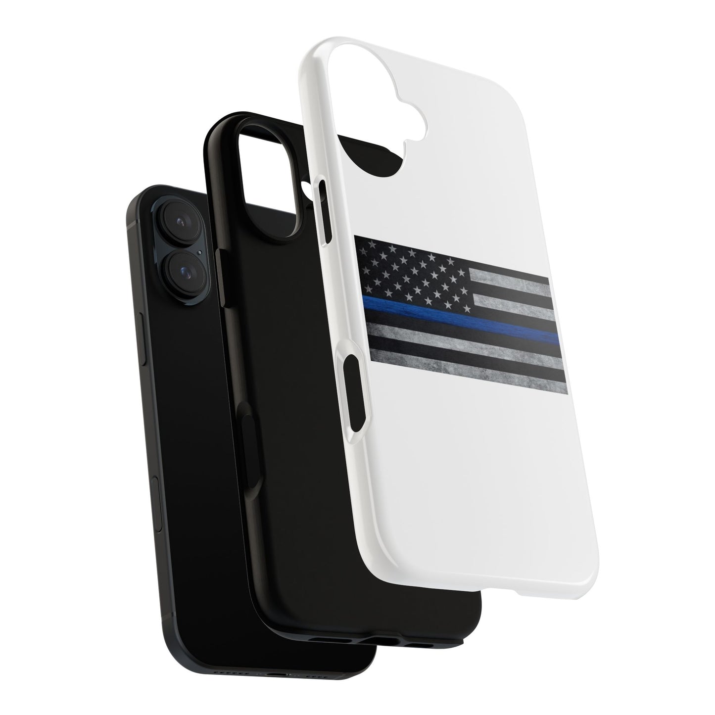 Phone Case - Support Police Flag Tough Case for Patriotic Americans