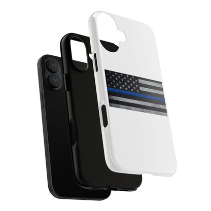 Phone Case - Support Police Flag Tough Case for Patriotic Americans