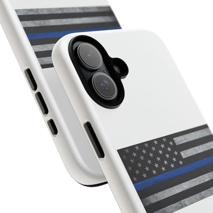 Phone Case - Support Police Flag Tough Case for Patriotic Americans