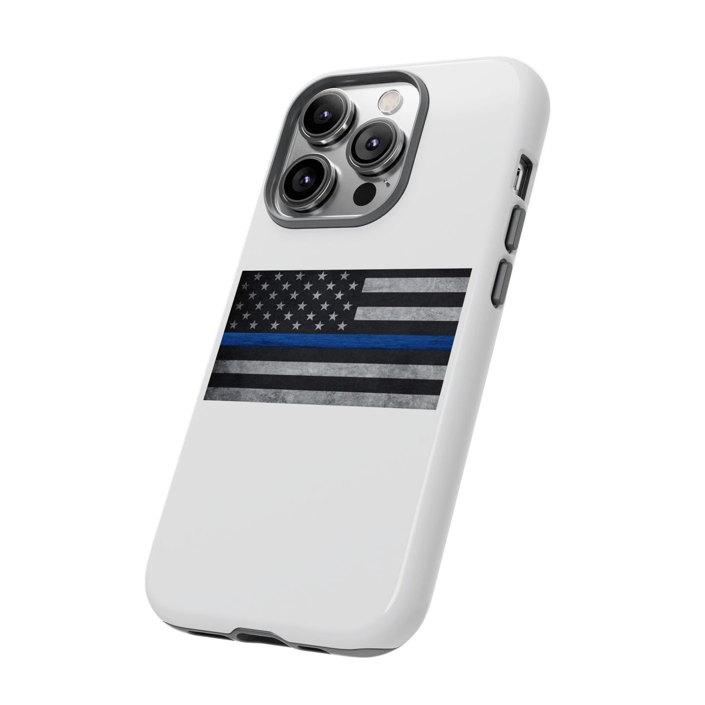 Phone Case - Support Police Flag Tough Case for Patriotic Americans