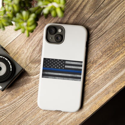 Phone Case - Support Police Flag Tough Case for Patriotic Americans