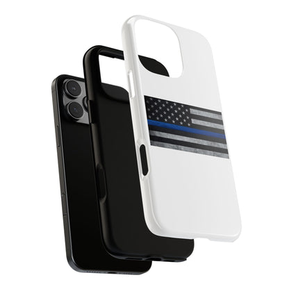 Phone Case - Support Police Flag Tough Case for Patriotic Americans