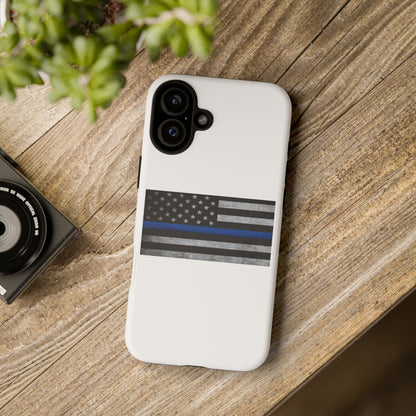 Phone Case - Support Police Flag Tough Case for Patriotic Americans
