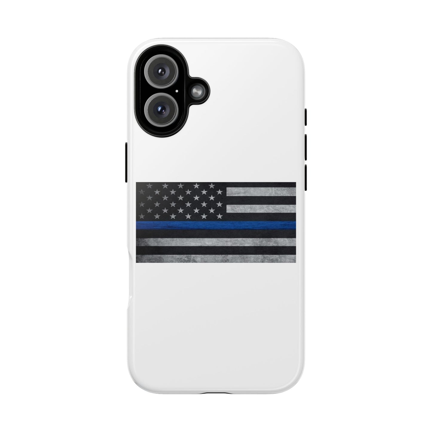 Phone Case - Support Police Flag Tough Case for Patriotic Americans